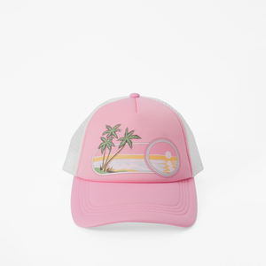 Casquette de sport d'été personnalisée en gros, casquette trucker en coton couleur personnalisée, imperméable, avec logo brodé 3D, design en maille, 6 panneaux - Product Image 3