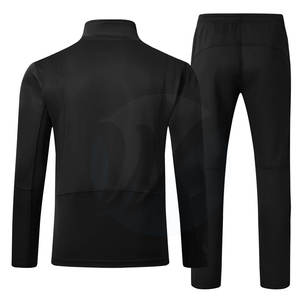 ชุดวอร์มผู้ชายแบบใหม่ ระบายอากาศได้ดี น้ำหนักเบา สีพื้น สามารถปรับแต่งสีได้ ขายส่งแบบชุดสองชิ้น สำหรับฤดูใบไม้ผลิ - Product Image 2