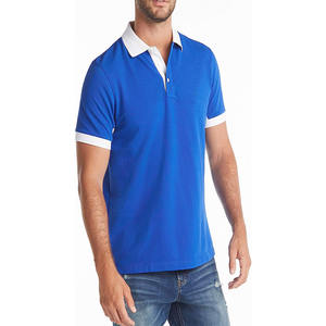 Fabricantes, venta al por mayor, de manga corta Camisetas, polos de negocios de talla grande para jóvenes y de mediana edad, polos de media manga - Product Image 2