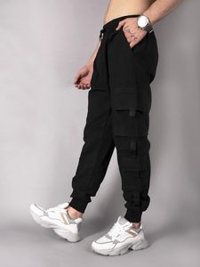 Pantalons cargo pour hommes en gros, design de logo personnalisé, fabrication OEM, pantalons sur mesure, pantalons cargo de qualité à prix abordable - Product Image 5