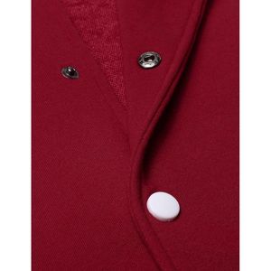 แจ็คเก็ตเบสบอลเลตเตอร์2025สำหรับผู้ชายผ้าวูลแขนเสื้อหนังปักลายทางสำหรับฤดูใบไม้ร่วงฤดูหนาว - Product Image 3