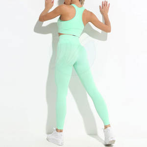 ชุดโยคะผู้หญิงสไตล์ใหม่ ชุดโยคะโอเวอร์ไซส์ ชุดออกกำลังกาย ชุดฟิตเนส ชุดโยคะผู้หญิง - Product Image 5