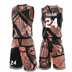 2025 Unisex Basketball Uniform Full <b>Kit</b> Breathable Plus Size Printed Durable <b>Stitching</b> for <b>Long</b> Term Use Sets Hot Selling - Product Image 6