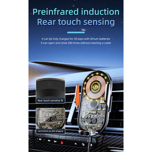 Support de chargeur de voiture sans fil magnétique 15 W, solution d'alimentation pratique en voiture - Product Image 6