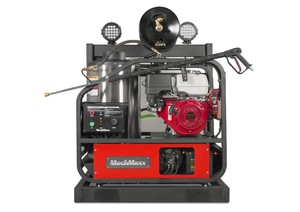 Hidrolavadora Industrial de Agua Caliente con Motor de Arranque Eléctrico, Montada sobre Plataforma, con Tanque de 245 Galones, Equipo de Limpieza en Venta - Product Image 5