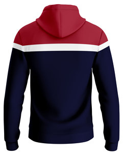 เสื้อมีฮู้ดแบบสวมหัวพิมพ์โพลีเอสเตอร์100% พิมพ์ลายดิจิทัลขนาด XS 3D - Product Image 2