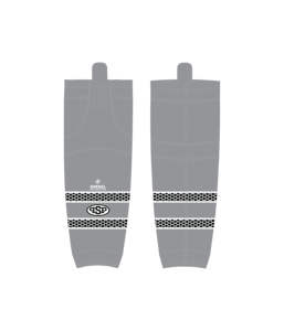 Chaussettes de hockey sur glace professionnelles de couleur personnalisée Ensemble de matériaux et de tailles sur mesure pour équipement de hockey sur glace personnalisé - Product Image 5