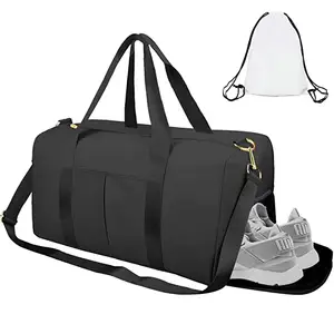 Quality Assured Gym & Yoga Exercise Fitness Beach Pool Travel Portable Duffle Bags Outdoor PVC Waterproof duffel drawstring bag