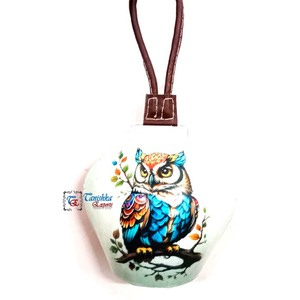 Campanas de animales de la más alta calidad, diseño de búho, campana de vaca, campanas de Navidad de estilo Vintage hechas a mano para decoración del hogar, artículo de regalo - Product Image 1