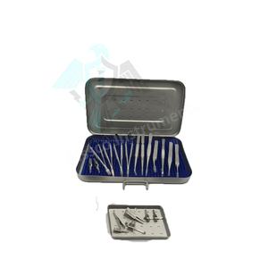 Conjunto de instrumentos de microcirugía de acero inoxidable alemán, conjunto de instrumentos de microcirugía para cirugía Vascular - Product Image 4