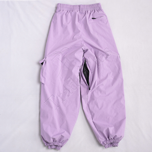 Wholesale Customized Men's Baggy Ski Snowboard Pants Waterproof Breathable Winter Zip Pockets with Heated & Windproof Features - Product Image 2