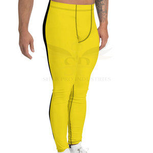 Nouveau Style Hommes MMA Leggings Couleur Unie MMA Leggings À Vendre Fabriqué Au Pakistan MMA Leggings - Product Image 6