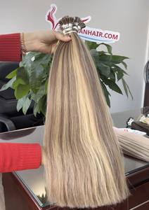 Venta al por mayor 100% Virgen vietnamita Keratin I-Tip Extensiones de cabello humano recto Remy I-Tip Hair - Product Image 2
