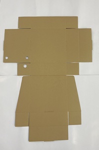 Cajas de envío de papel de comida rápida personalizables, cajas de cartón corrugado para entrega de alimentos, ventaja UV, menor MOQ Stock en relieve - Product Image 5