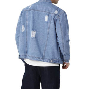 Veste en jean côtelé de haute qualité légère 100% coton pour hommes, veste en jean personnalisée de la meilleure conception pour hommes - Product Image 3
