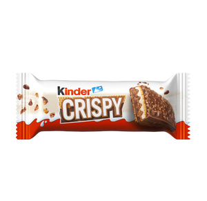 Kinder Crispy 34g Individually Wrapped Chocolate Bar Ideal For Checkout Displays Vending <b>Machines</b> And Impulse Purchase - Product Image 2