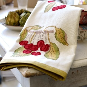 Best-Selling 100% Organic Cotton Kitchen <b>Towels</b> Line Stripe Design <b>Quick</b>-<b>Dry</b> Tea <b>Towels</b> Cloth Set for Home Hotel Restaurant Use - Product Image 2