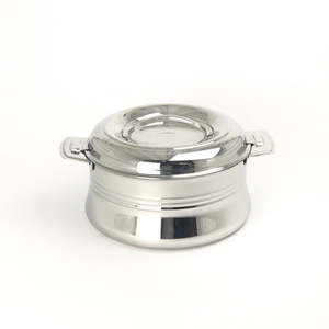 Casserole isotherme en acier inoxydable de haute qualité, design texturé, durable, avec couvercle pour la maison, les hôtels et les restaurants - Product Image 3