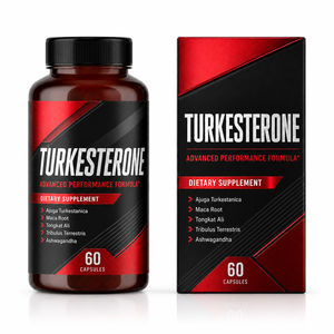 Cápsulas de Turkesterona de Marca Privada, 60 Unidades, Extracto de Ajuga Turkestanica con Ashwagandha y Tribulus, Fabricante Mayorista ODM - Product Image 1