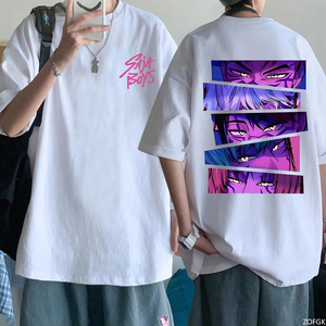 Camiseta Nueva de Kpop Demon Hunter Saja Boys 2025, Camiseta Informal con Cuello Redondo de Anime Harajuku, Camisetas Unisex Harajuku - Product Image 2