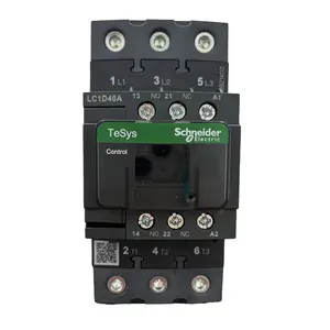 Nuevo diseño, contactor Schneider LC1D40AM7 40A 220VAC