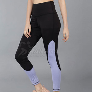 Leggings de sport pour femmes à taille haute, tendance, en tissu doux Spandex/Polyester, utilisables toute l'année - Product Image 3