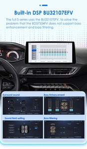 10.33inch 1 DIN đài phát thanh xe Android xe Stereo Xe hệ thống âm thanh tự động đài phát thanh MP5 đa phương tiện DVD Player xoay QLED màn hình cảm ứng - Product Image 4