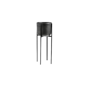 Exigente maceta de diseño martillado 2025 con soporte macetas de metal de alta calidad para decoración de sala de estar - Product Image 3