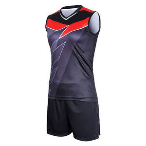 Customizable Breathable Spandex/Polyester Volleyball Uniform <b>Set</b> Sublimation Printing <b>Waterproof</b> Eco-Friendly Features - Product Image 2