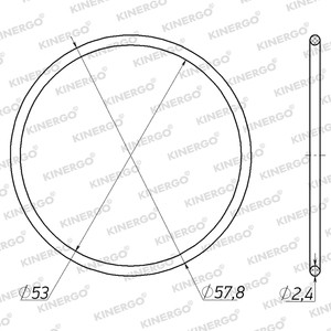 โอริง ORM T02 สำหรับ ORMT02 F4A51/R4A51, F5A51/R5A51 - Product Image 2