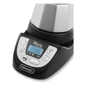 Cafetière à filtre électrique De Longhi 450W, 4 tasses, Moka Pot ALICIA Emkp42B Plus, gris et noir - Product Image 3