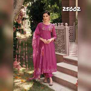 Nouvelle arrivée de styliste, beau fil de soie en Viscose Pure et pantalon Kurti avec dupata, vente en gros - Product Image 6