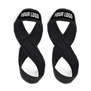 Bandas Elásticas de Muñeca para Gimnasio con Diseño de Logotipo Personalizado, Forma de 8, Resistentes, para Ejercicios de Musculación y Levantamiento de Pesas - Product Image 5