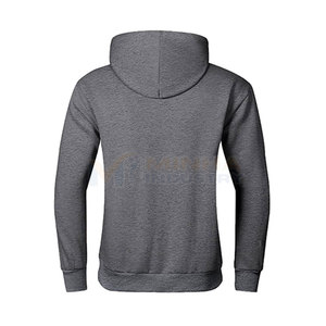บริการ OEM เสื้อฮู้ดดี้ดีไซน์สวย ขนาดใหญ่พิเศษ ผ้าคอตตอนผสม น้ำหนักเบา สีสันปรับแต่งได้ สำหรับขายออนไลน์ - Product Image 3