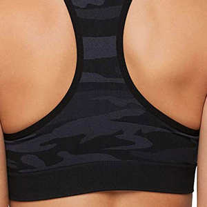 Sujetador Deportivo de Yoga para Mujer, Transpirable, Diseño Simple, Logotipo Frontal, Tirantes Ajustables, Soporte Medio, Color Personalizable - Product Image 5