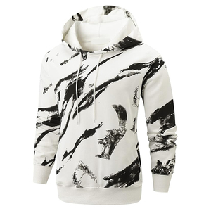 Pull à capuche et sweat-shirts 100% coton pour hommes meilleur design imprimé tie-dye pour adultes vente en gros de vêtements d'hiver - Product Image 2