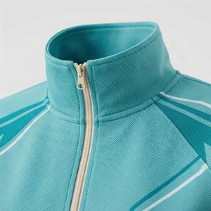 Conjuntos Deportivos de Felpa de Algodón Puro para Mujer, Elegantes, con Etiqueta de Logotipo Personalizable, de Alta Calidad, Suaves y Cálidos para Gimnasio - Product Image 4