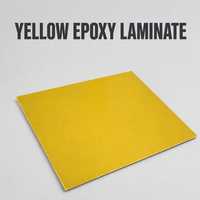 Plaque d'époxy jaune CNC 3240 sur mesure, 100 % matière vierge, certifiée ISO, isolation haute tension 600V, Yuanfu Chine