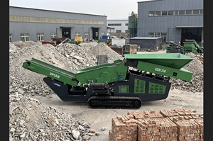 Concasseur à mâchoires mobile miniature économique UJC503 |   Alimentation maximale de 350 mm |   Carrière à petite échelle, recyclage sur site et de la matière première pour la construction routière - Product Image 4
