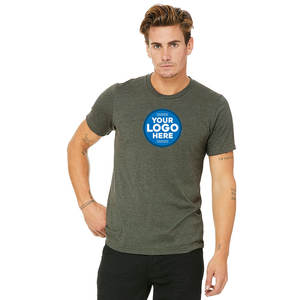 Camisetas Lisas de Cuello Redondo de Fábrica, Impresión de Logotipo Personalizada con Serigrafía, Camisetas de Alta Calidad para Hombre y Mujer - Product Image 3