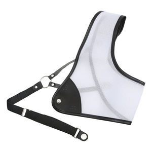 Tir à l'arc protecteur de poitrine tir formation protecteur de poitrine maille avec cuir de vache tir à l'arc protecteur de poitrine - Product Image 1