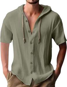 Camiseta con capucha de último diseño de alta calidad para hombres a la venta 2025 camisetas casuales de estilo clásico para venta en línea - Product Image 3