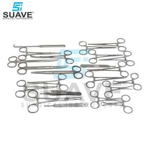 El producto más nuevo más vendido, paquete de esterilización felina canina de Cirugía Veterinaria con caja de instrumentos, suturas de SUAVE SURGICAL INSTRUMENTS - Product Image 3