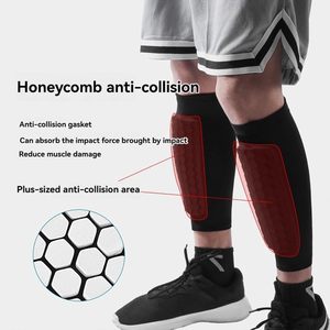 Custom Calf Protector <strong>Shin</strong> Guard Soccer Honeycomb Cushion <strong>Pad</strong> Support <strong>Shin</strong> <strong>Pad</strong> Anti <strong>Slip</strong> Calf Sleeve for Kids and Adults - Product Image 2