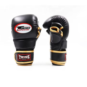 ออกแบบถุงมือ MMA หนังแท้คุณภาพสูงของคุณเอง สำหรับการฝึกซ้อมและการใช้งานกลางแจ้ง พร้อมโลโก้แบบกำหนดเองและคุณสมบัติสำหรับการชกมวย - Product Image 4