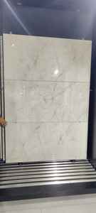 Dernière dalle de carrelage en porcelaine polie émaillée blanche grande dalle de sol 80x160cm intérieur moderne chambre antibactérien qualité AAA - Product Image 5