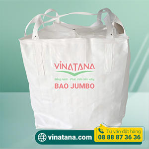 Sac Jumbo en Matière PP Durable, Capacité 1000 kg, Fabriqué au Vietnam, Dimensions 94x94x130 cm - Product Image 2