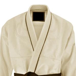 Uniforme de BJJ de Alta Calidad 100% Algodón para Adultos, Liso, Teñido, Bordado, Panel Interior Sublimado, Transpirable, Frente Muy Económico - Product Image 6