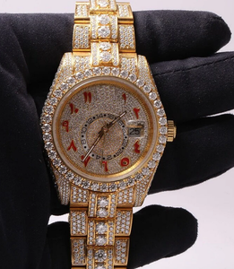 Iced Out LAB Diamond Hip Hop Relojes de lujo - Product Image 4