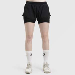 Pantalones Cortos Negros Transpirables Rience - Product Image 3